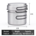 Kits de Cuisson en Titane