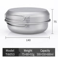 Kits de Cuisson en Titane