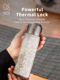 Bouteille isotherme en titane Ti3107