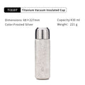 Bouteille isotherme en titane Ti3107