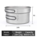 Kits de Cuisson en Titane